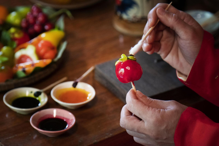 Bắt mắt bánh trái cây đậu xanh - Bánh “quý tộc” - 5