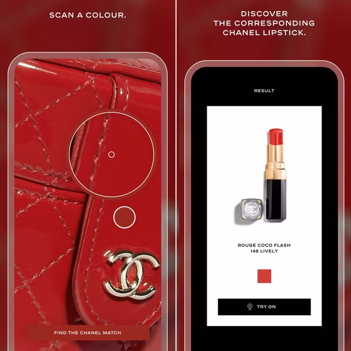 Ứng dụng tìm kiếm son môi Lip Scanner của Chanel