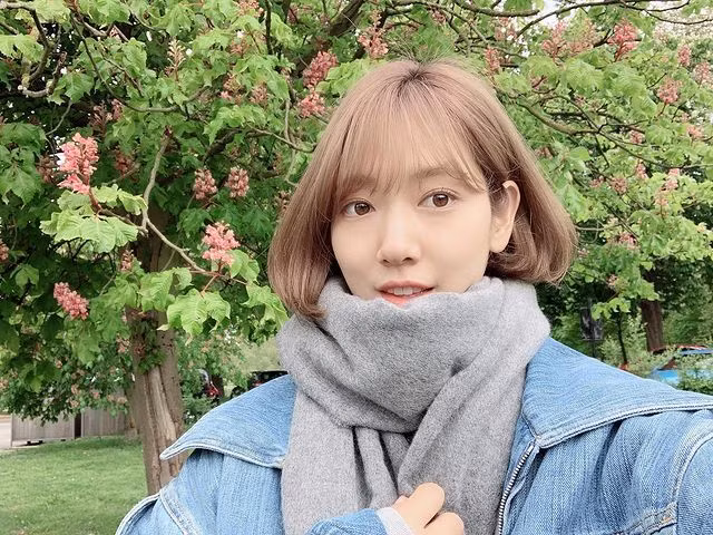 tóc nâu không cần tẩy