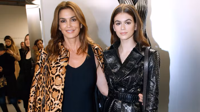 Kaia Gerber và Cindy Crawford