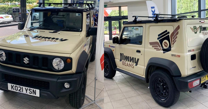 Suzuki Jimny có thêm phiên bản xe cà phê di động độc đáo