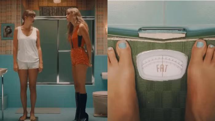 Hành động Taylor Swift kỳ thị người béo trong MV 'Anti-Hero' gây tranh cãi