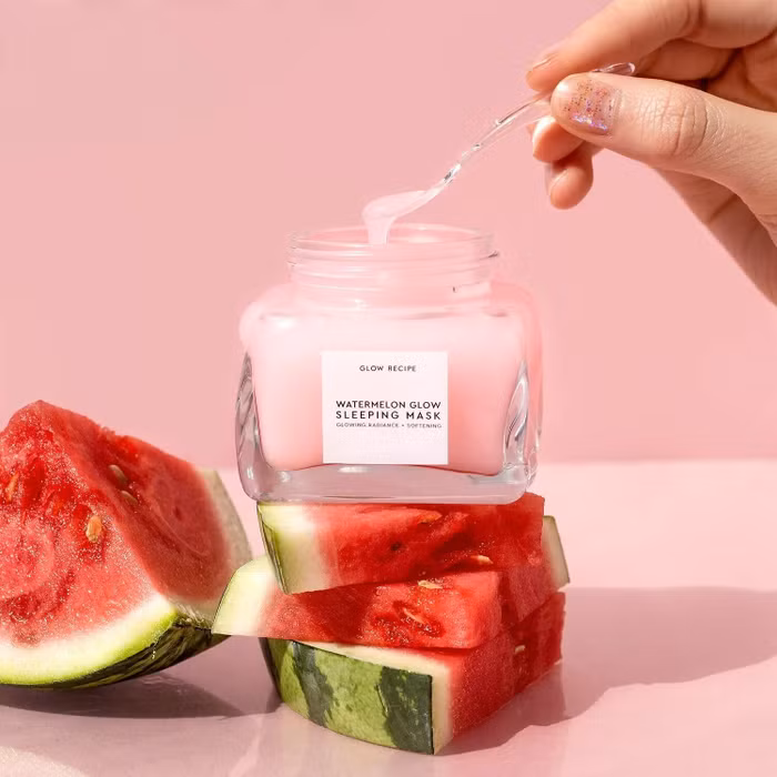 Gợi ý 7 sản phẩm mặt nạ dưỡng da K-Beauty đang được ưa chuộng trên thế giới ảnh 4 Mặt nạ gel Glow Recipe Watermelon + AHA Glow Sleeping Mask