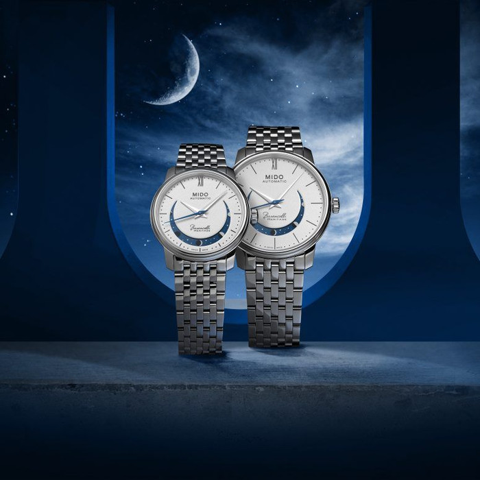 Mido Baroncelli Heritage Smiling Moon: Kỹ thuật chế tác vượt thời gian ảnh 1