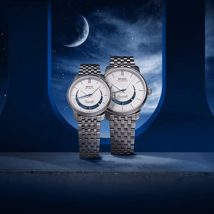 Mido Baroncelli Heritage Smiling Moon: Kỹ thuật chế tác vượt thời gian ảnh 1