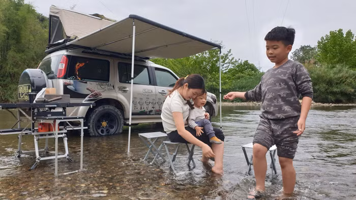 Mùa dịch covid-19: Du lịch “không chạm” với những chiếc xe “khách sạn” - 2