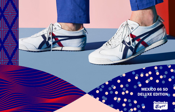 Bộ sưu tập giày MEXICO 66 - Onitsuka Tiger tôn vinh họa tiết Tricolor