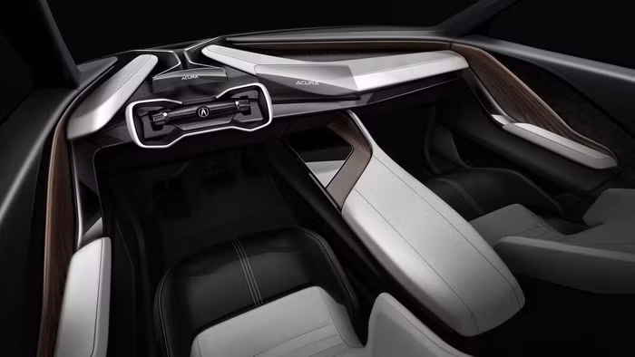 Nội thất mẫu xe điện Acura ZDX