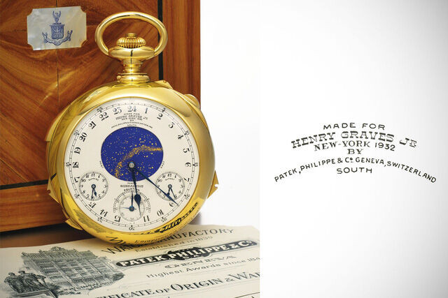 Giới siêu giàu tiết lộ 10 chiếc đồng hồ đeo tay đắt đỏ nhất thế giới ảnh 4 Patek Philippe Henry Graves Supercomplication