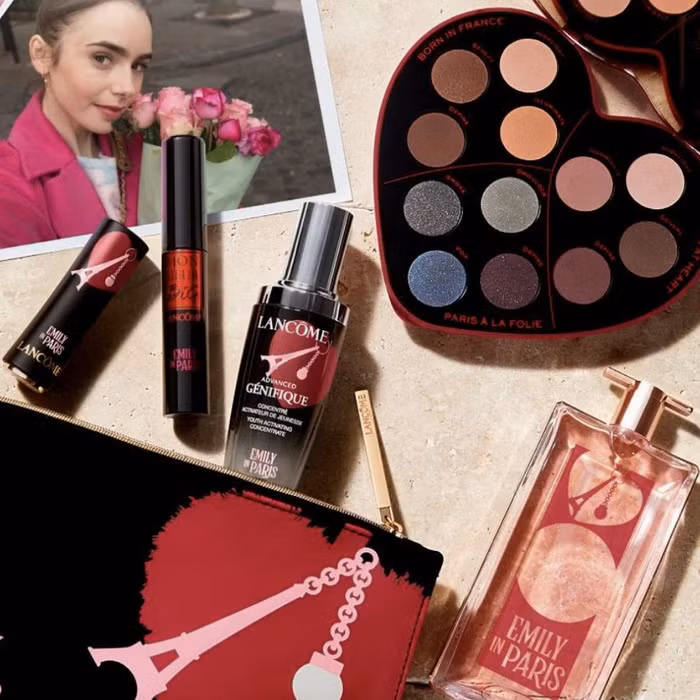 Lancôme x Emily in Paris - bộ sưu tập mỹ phẩm đặc biệt mùa lễ hội