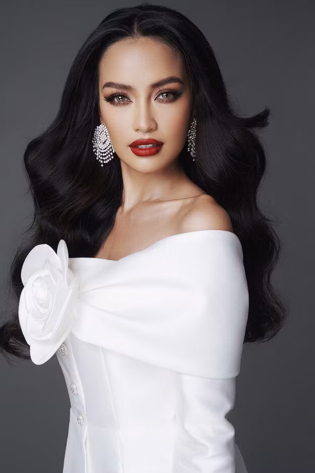 Hoa hậu Ngọc Châu đẹp rạng rỡ trong bộ sưu tập mới của NTK Đỗ Mạnh Cường ảnh 7