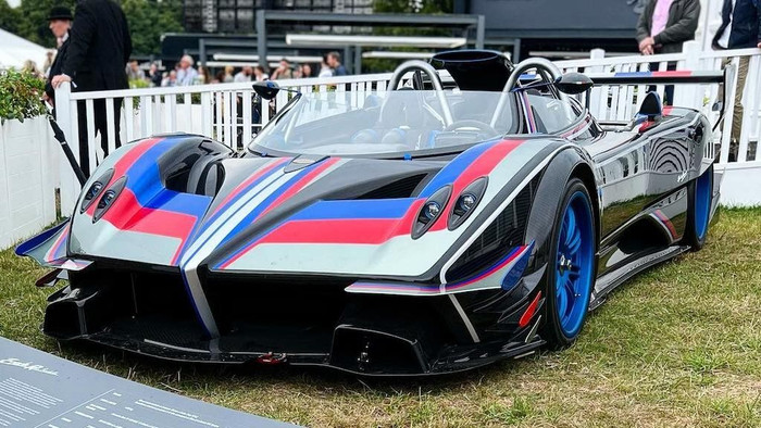 Pagani Zonda Revo Barchetta xuất hiện tại lễ hội Tốc độ Goodwood