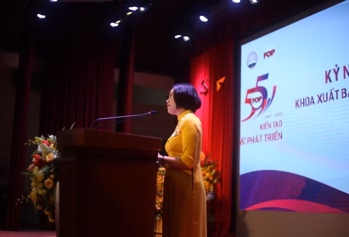 Kỷ niệm 55 năm thành lập Khoa Xuất bản – Học viện Báo chí và tuyên truyền (1967 - 2022) ảnh 3