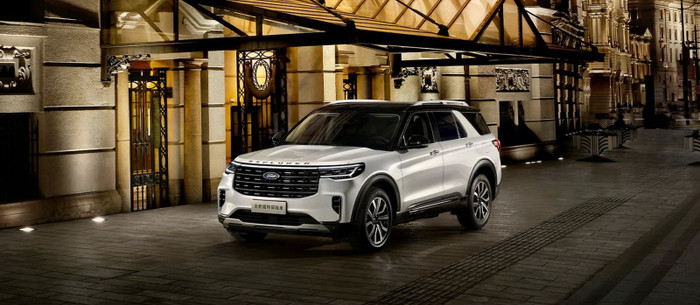 Ford Explorer 2023 lộ diện tại Trung Quốc ra mắt vào cuối tháng này