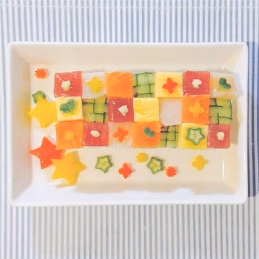 Mosaic sushi - bức tranh tuyệt đẹp của ẩm thực Nhật Bản-11