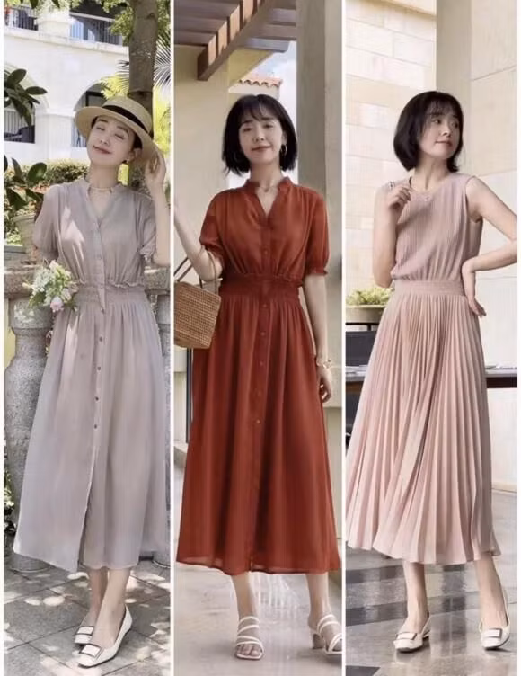 Outfit thời trang thanh lịch cho phụ nữ trung niên-4