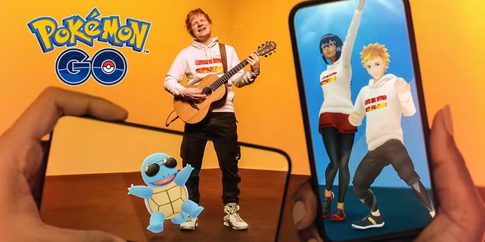 Ed Sheeran Pokemon Go
