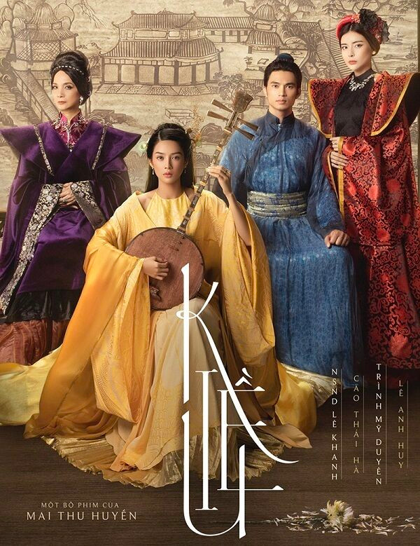 Dàn diễn viên chính trong phim Kiều của đạo diễn Mai Thu Huyền.
