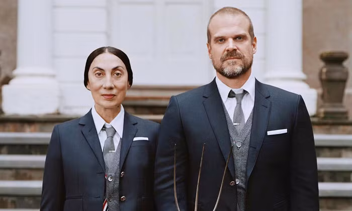 Siêu mẫu gốc Việt 61 tuổi tham gia chiến dịch của Thom Browne