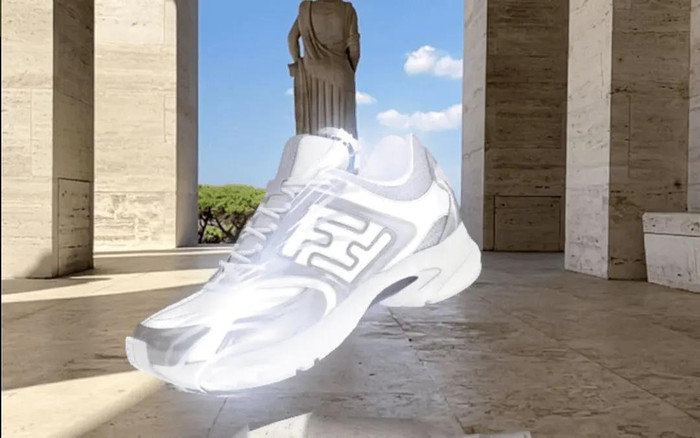 Fendi x Meta: Giày sneaker "Faster by Fendi" công nghệ thực tế ảo