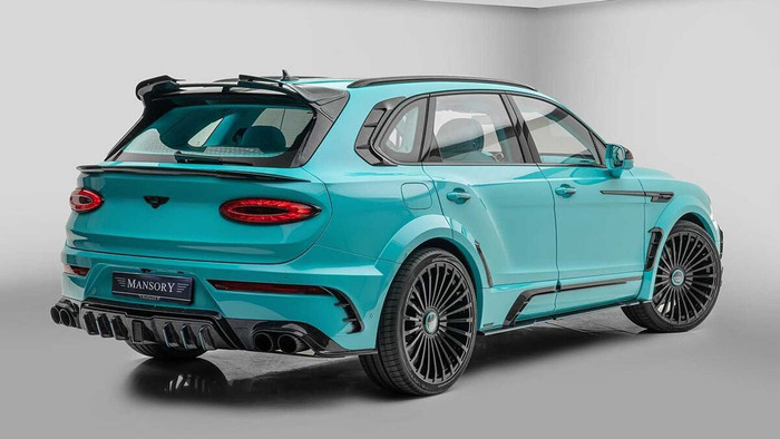 Bản độ từ Mansory: Bentley Bentayga Speed biến đổi phong cách và hiệu suất ảnh 4