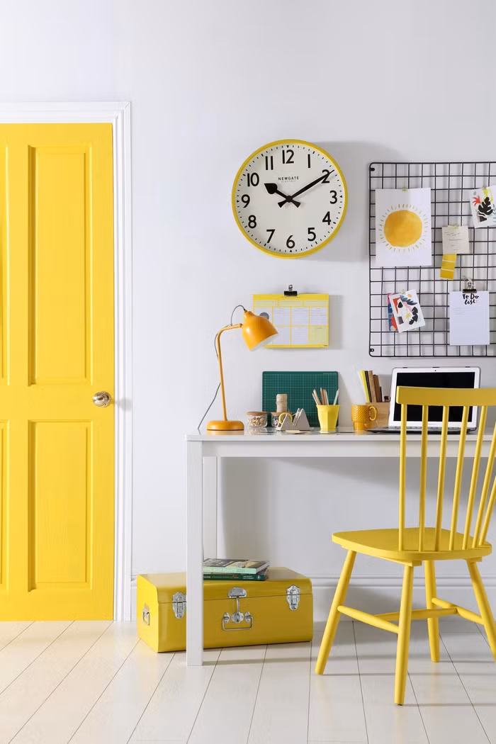 Thay áo mới cho phòng làm việc với những màu sơn ấn tượng-4