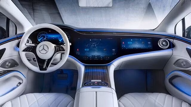 Mercedes-Benz EQS vượt BMW iX nhận giải Xe sang Thế giới của năm 2022 ảnh 5