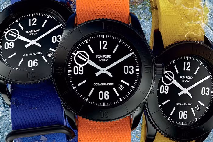 Tom Ford giới thiệu dòng đồng hồ từ nhựa đại dương tái chế đầu tiên trên thế giới