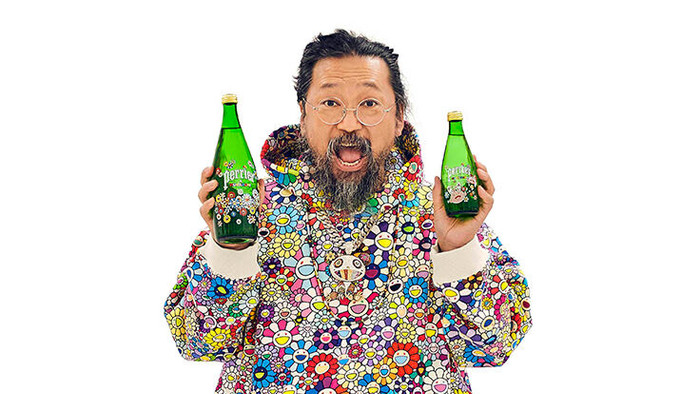 Perrier hợp tác cùng Takashi Murakami ra mắt BST phiên bản giới hạn Perrier x Murakami