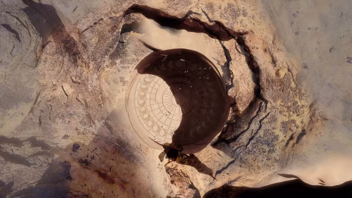 Resort chạm khắc tinh xảo ẩn mình giữa lòng sa mạc - 1