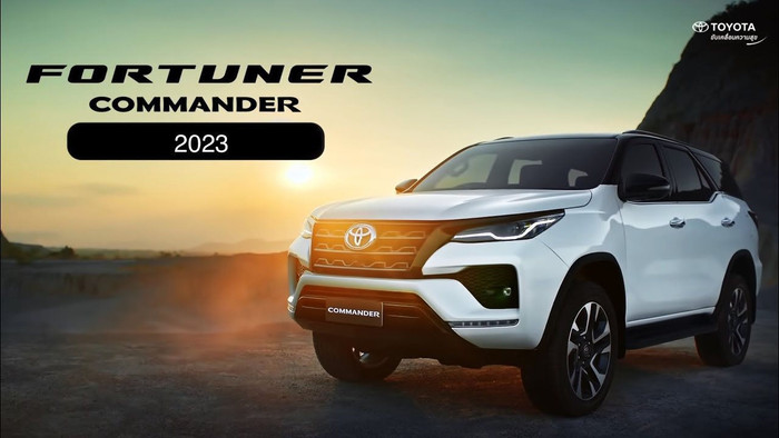 Toyota Fortuner 2023 thêm phiên bản diesel hybrid tiết kiệm nhiên liệu