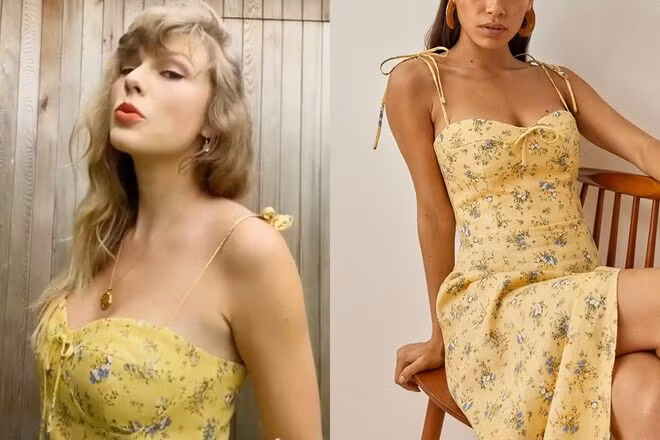 Vừa gia nhập TikTok, váy của Taylor Swift cháy hàng