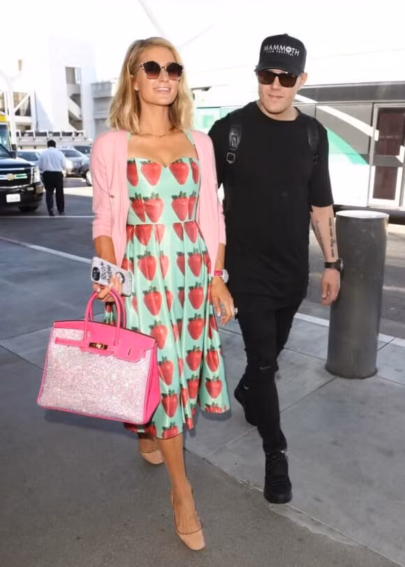 Chiếc túi Birkin đính 60.000 viên pha lê Swarovski của Paris Hilton-4