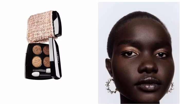 CHANEL - LES 4 OMBRES TWEED: BST trang điểm lấy cảm hứng từ vải tweed ảnh 2