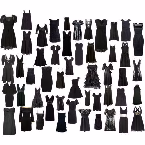 BST 3000 chiếc đầm Little Black Dress của chuyên gia make-up người Mỹ-3