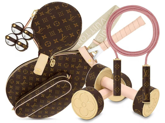 Louis Vuitton mang đến trải nghiệm sang trọng cho dụng cụ thể dục