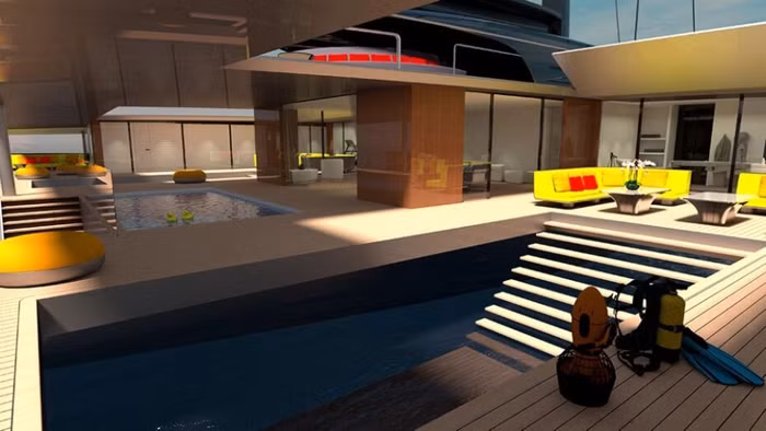 Du thuyền Domus “Ngôi nhà hạng sang trên biển” lộ diện thiết kế ảnh 6