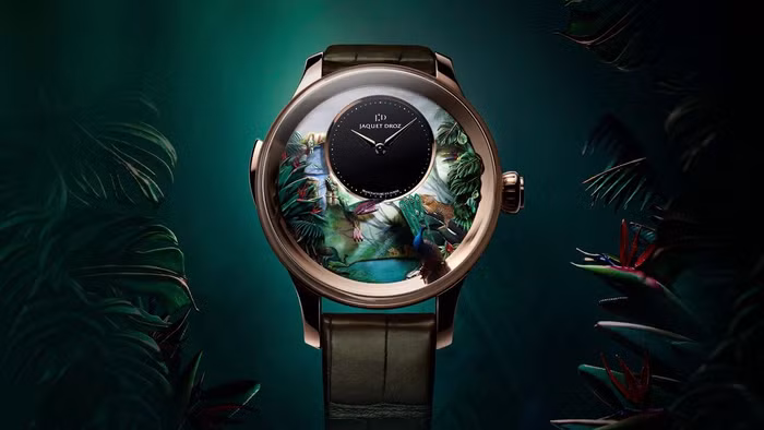 Jaquet Droz Tropical Bird-Chiếc đồng hồ mang cả thiên nhiên trên cổ tay ảnh 1