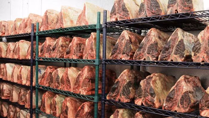 Bò ủ khô Dry-Aged - món ăn ưa thích của giới thượng lưu