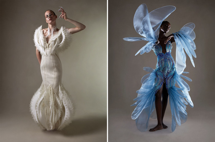 Triển lãm thời trang đậm chất vị lai của Iris van Herpen tại Paris ảnh 5