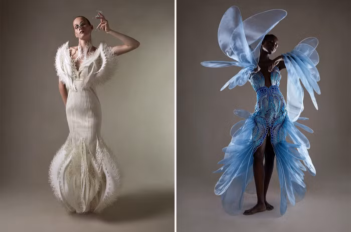 Triển lãm thời trang đậm chất vị lai của Iris van Herpen tại Paris ảnh 5