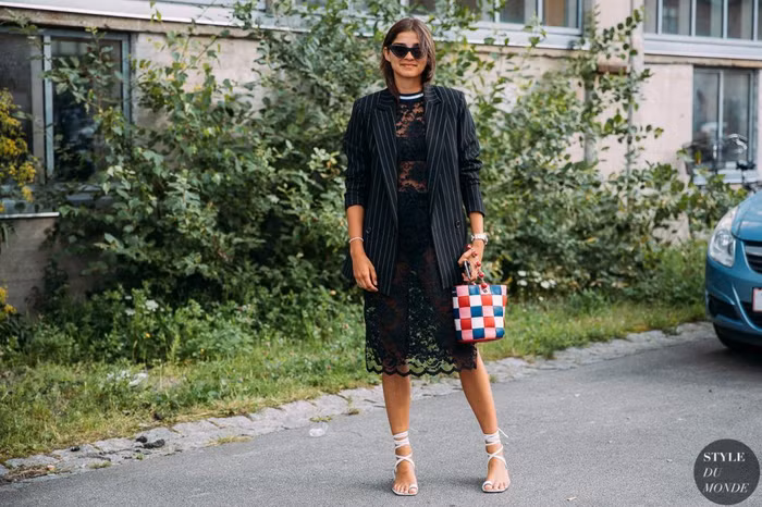 Giày sandals giày thắt dây 1