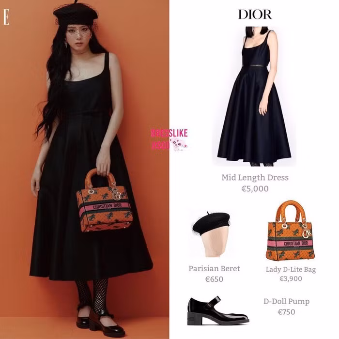 Bóc giá BST Dior Fall 2021 lấy cảm hứng từ Jisoo-2