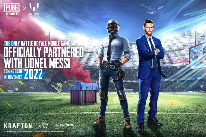 'PUBG MOBILE' chào đón sự tham gia của Siêu sao bóng đá Lionel Messi