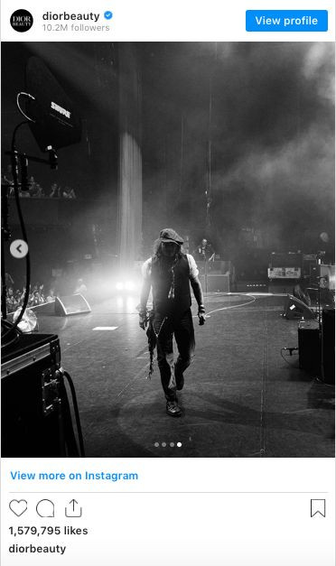 Dior tiếp tục gia hạn hợp đồng với Johnny Depp ảnh 1 johnny depp