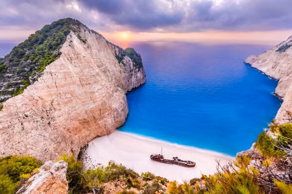 những ngôi nhà trên đảo Zakynthos, Hy Lạp