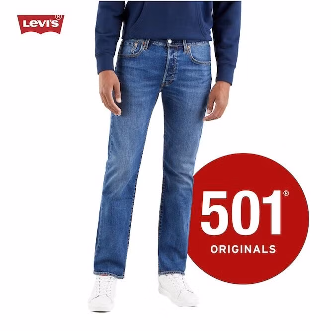 Levi's kỷ niệm 148 năm ra mắt dòng quần jeans 501® xanh biểu tượng ảnh 9