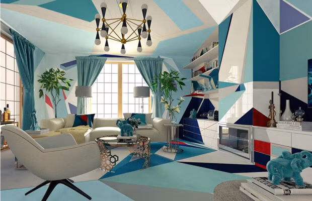 Color Block - Xu hướng thiết kế nội thất đa sắc màu-4