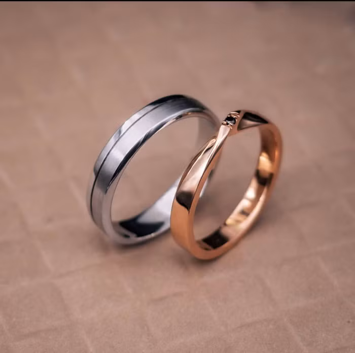 nhẫn cưới his & her