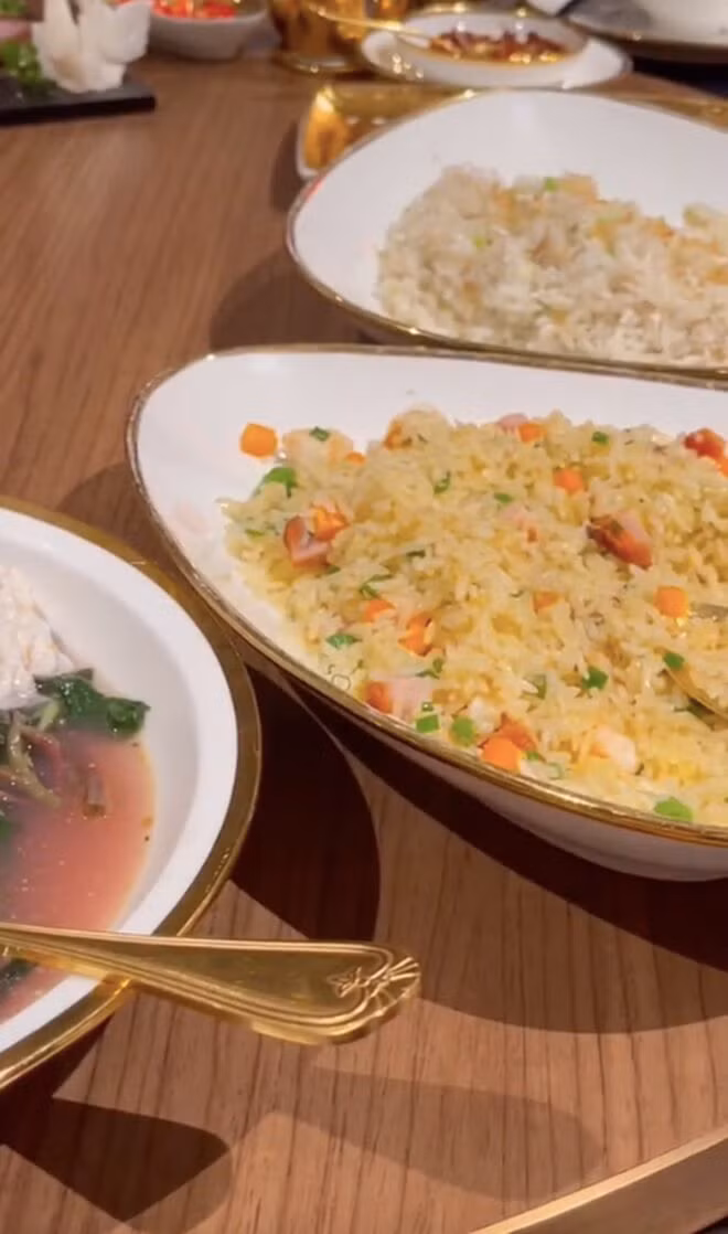 Tiệc sinh nhật ngập mùi tiền của Chao - rich kid 2k3: Tổ chức trong khách sạn dát vàng, tới đồ ăn cũng dát vàng luôn - Ảnh 4.